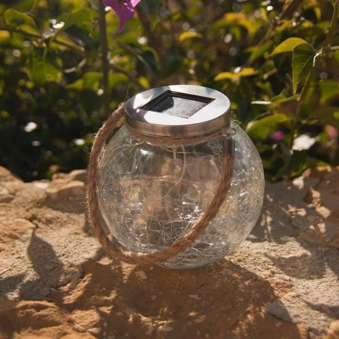 Lámpara solar Lumisky Crack Ball Cord Transparente (2 Unidades) 1