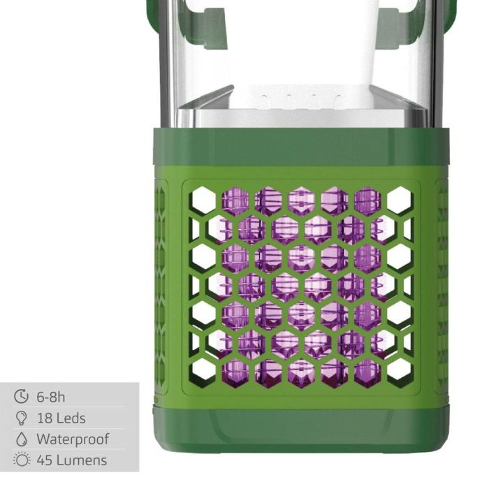 Lámpara Antimosquitos Aktive 10 x 21 x 10 cm (6 Unidades) 2 Lámpara Antimosquitos Aktive 10 x 21 x 10 cm (6 Unidades) 2