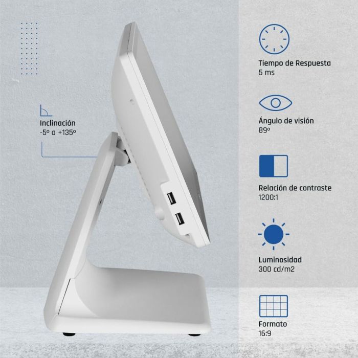 All in One iggual IGG320174 15,6" Intel N100 8 GB RAM 128 GB SSD 9