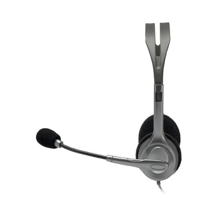 Logitech H111 Auriculares Estéreo con Micrófono Giratorio para Múltiples Dispositivos, PC, Smartphone y Tablet, Jack 3.5mm 4 Logitech H111 Auriculares Estéreo con Micrófono Giratorio para Múltiples Dispositivos, PC, Smartphone y Tablet, Jack 3.5mm 4