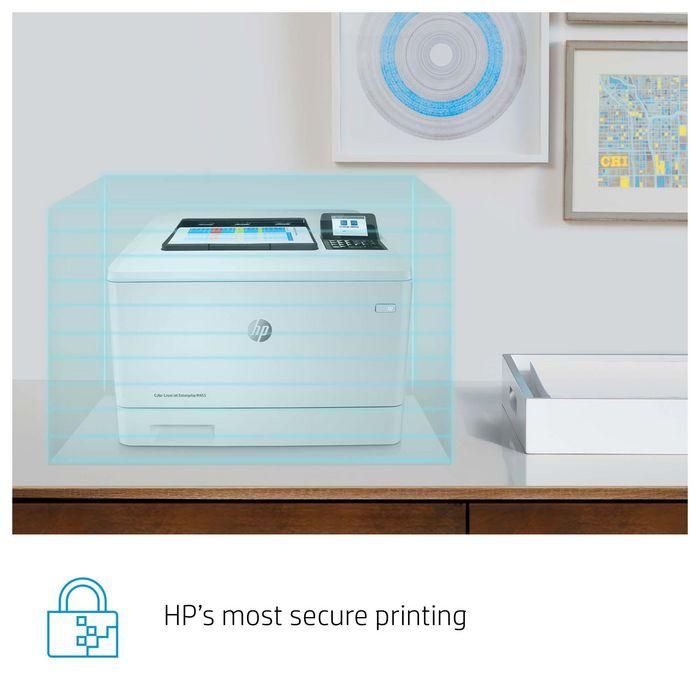HP Impresora Láser Color LaserJet Enterprise M455DN Doble Cara Automática Duplex 3PZ95A Blanca 22