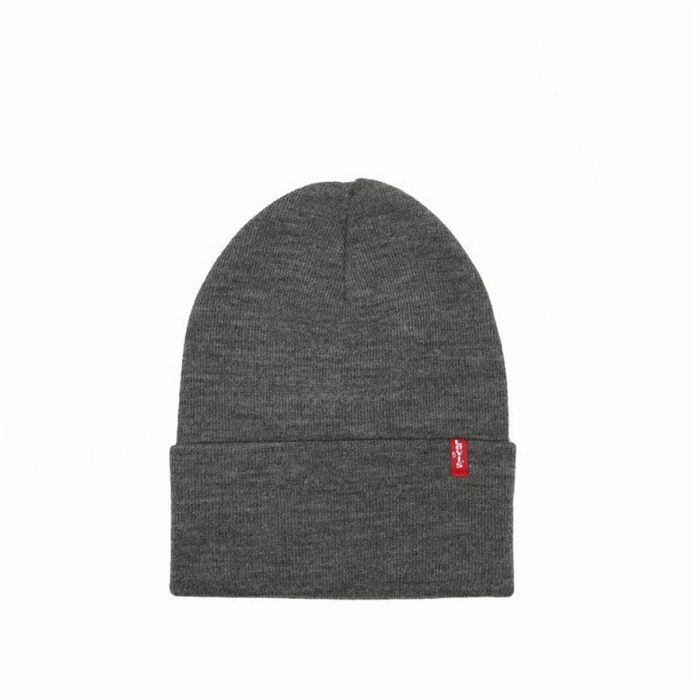 Gorro Deportivo Levi's Slouchy Red Tab Beanie Regular Gris oscuro Talla única Gorro Deportivo Levi's Slouchy Red Tab Beanie Regular Gris oscuro Talla única