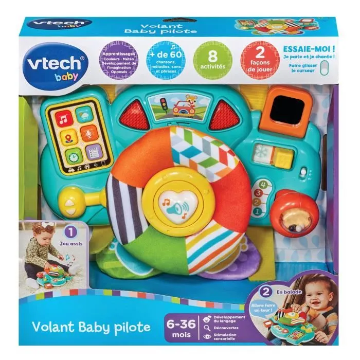 Vtech Baby VT80567505 Volante Piloto 1
