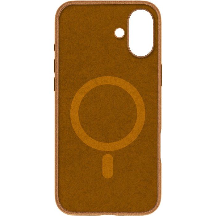 eSTUFF INFINITE VENICE Funda de cuero magnética para iPhone 16 - Marron - 86% plástico reciclado eSTUFF INFINITE VENICE Funda de cuero magnética para iPhone 16 - Marron - 86% plástico reciclado