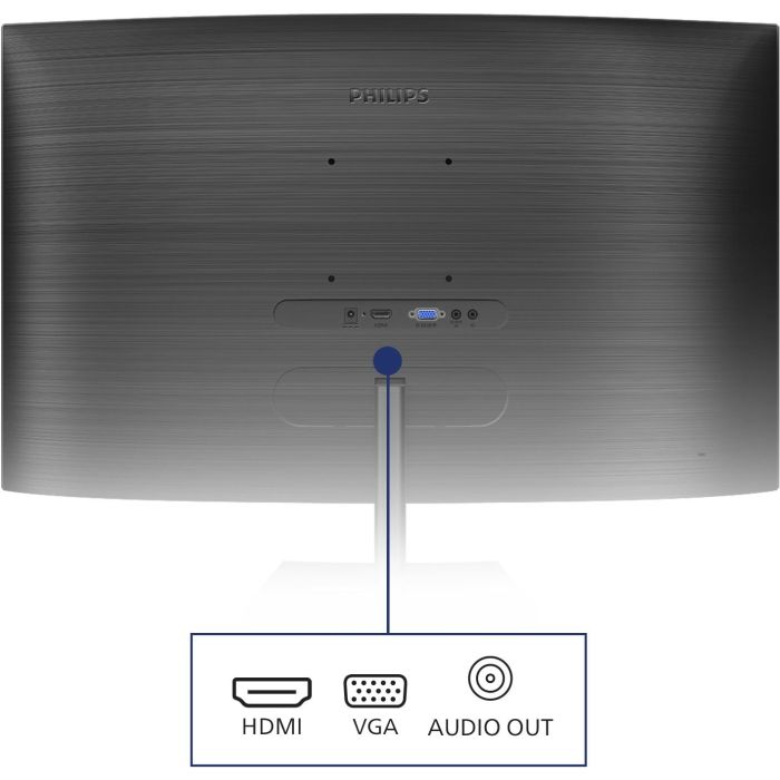 Philips 241E1SCA/00 Monitor Curvo VA 23.6" Full HD 1920x1080 4ms 75Hz con Altavoces 3