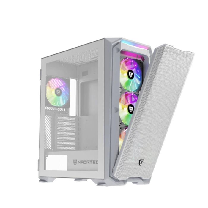 Nfortec NF-CS-KRATERX-W carcasa de ordenador Midi Tower Blanco 1 Nfortec NF-CS-KRATERX-W carcasa de ordenador Midi Tower Blanco 1