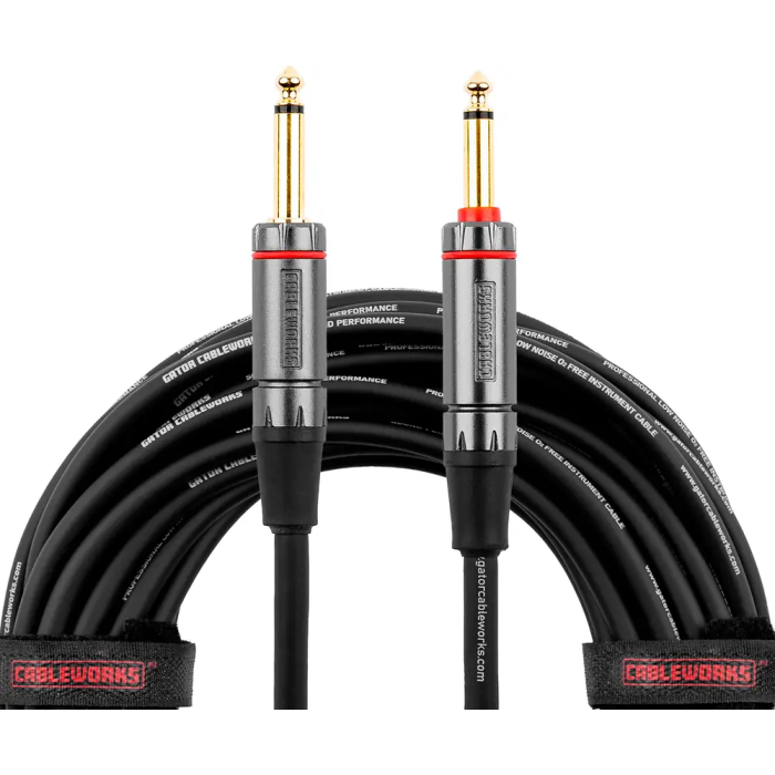 Cableworks Cable de Instrumento Jack/Jack (Con Silent) - 9 Metros 0 Cableworks Cable de Instrumento Jack/Jack (Con Silent) - 9 Metros 0