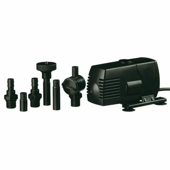Ubbink Xtra 2300 Bomba de Estanque para Juegos de Agua y Chorros, 2300 l/h, 35W, con regulador de flujo y puntas para chorros volcán/campana Ubbink Xtra 2300 Bomba de Estanque para Juegos de Agua y Chorros, 2300 l/h, 35W, con regulador de flujo y puntas para chorros volcán/campana