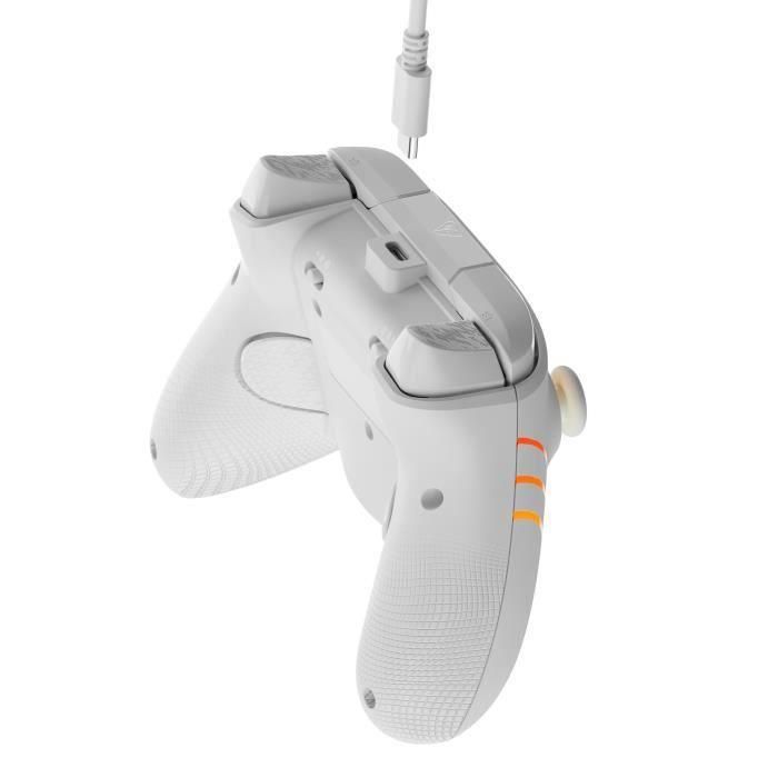 Gamepad - Xbox Series X|S, Xbox One y PC - Afterglow Wave - RGB - Con cable - Blanco - TURTLE BEACH 2