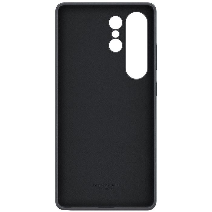Samsung EF-VS938 Funda Kindsuit Original para Galaxy S25 Ultra, Protección Anticaída, Resistente a Rayones, Piel Sintética Negro 10