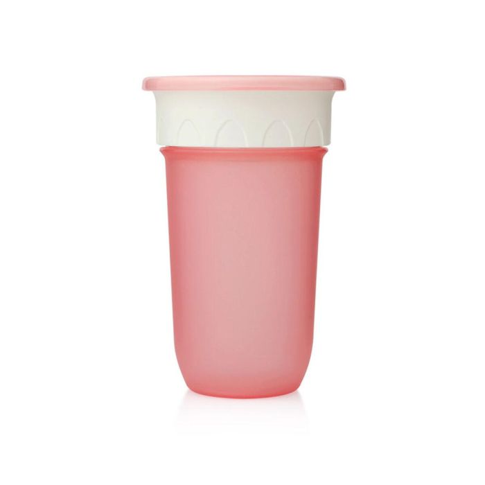 KioKids Vaso Step 3 Anti-Derrame para Bebés +12 Meses, Rosa