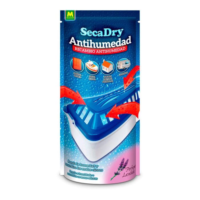 Secadry antihumedad recambio 500 g 231648 massó