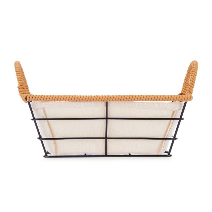 Cesta Asas Metal Cuadrada Kinvara 26X12CM (24 Unidades) 3 Cesta Asas Metal Cuadrada Kinvara 26X12CM (24 Unidades) 3