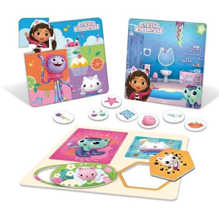 Colección educativa Gabby Dollhouse - LISCIANI - Aventuras en su casa mágica 4