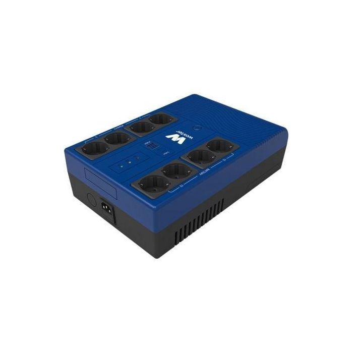 SAI Línea Interactiva Woxter Multibase UPS 800 VA/ 800VA-480W/ 8 Salidas/ Formato Torre 1