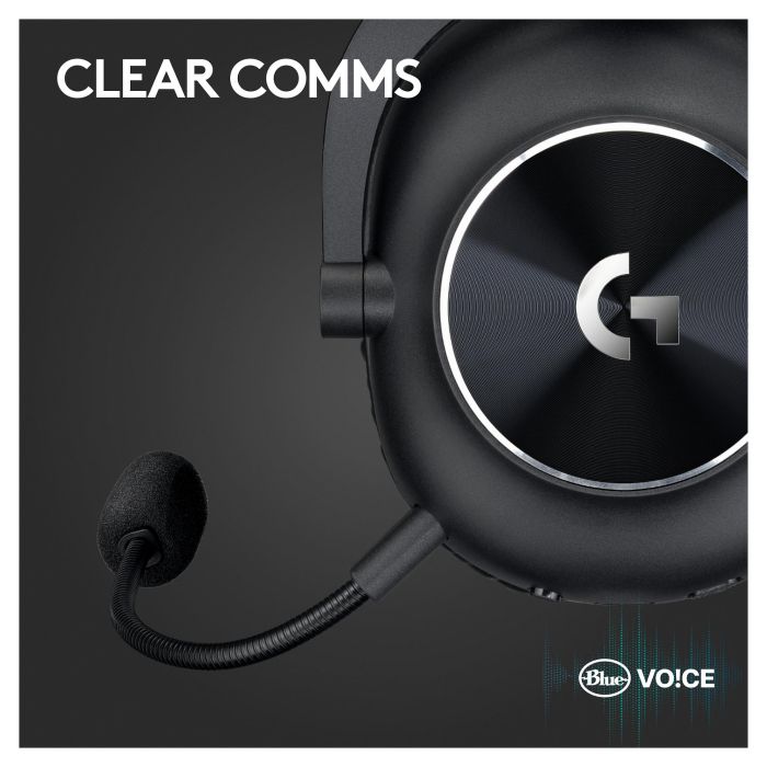 Logitech PRO X 2 Lightspeed Auriculares Inalámbricos Gaming Negro