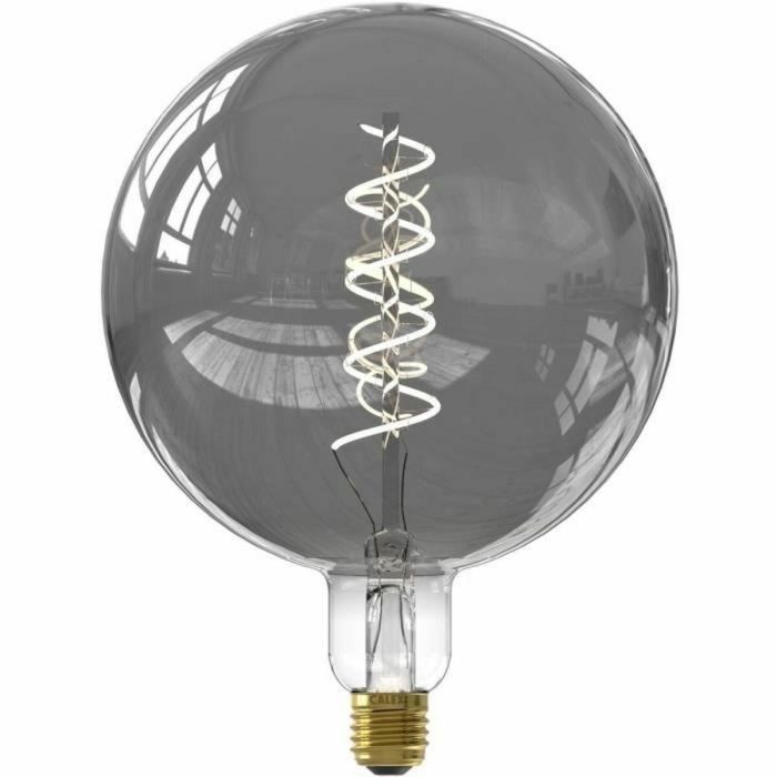 Calex CAL8712879147091 Bombilla LED E27 G200 SMART Regulable 5W 130lm 2100K Titanio Calex CAL8712879147091 Bombilla LED E27 G200 SMART Regulable 5W 130lm 2100K Titanio