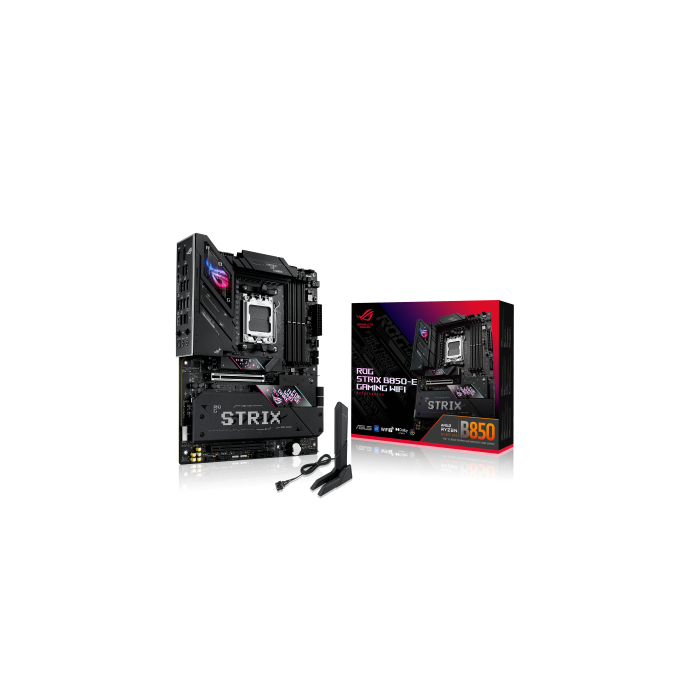 ASUS ROG STRIX B850-E GAMING WiFi AMD B850 Socket AM5 ATX - Placa Base para AMD Ryzen 7000/8000/9000, DDR5, Wi-Fi 7, 5 Gigabit Ethernet, 90MB1J60-M0EAY0 14 ASUS ROG STRIX B850-E GAMING WiFi AMD B850 Socket AM5 ATX - Placa Base para AMD Ryzen 7000/8000/9000, DDR5, Wi-Fi 7, 5 Gigabit Ethernet, 90MB1J60-M0EAY0 14