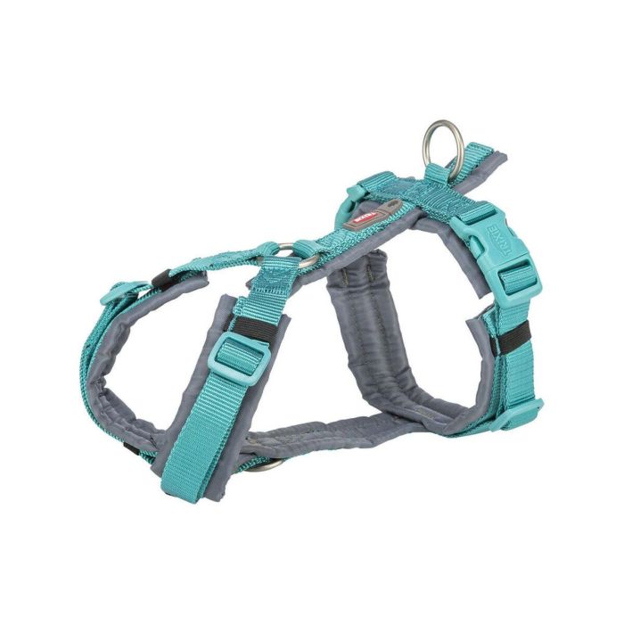 Arnés para Perro Trixie Premium Trekking Grafito Azul claro S 0 Arnés para Perro Trixie Premium Trekking Grafito Azul claro S 0
