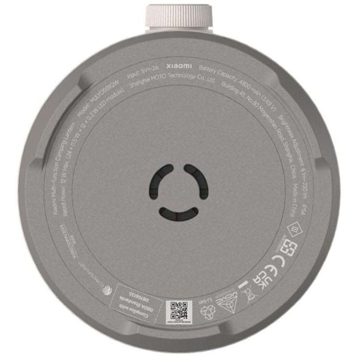 Xiaomi BHR7349GL Linterna de Camping a Pilas, LED, 230 lm, IP54, Batería Ión de Litio, Carga USB, Color Crema/Blanco 2