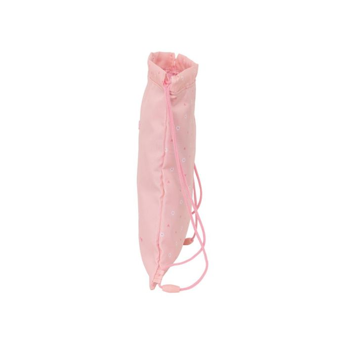 Bolsa Mochila con Cuerdas Safta Bunny Rosa 26 x 34 x 1 cm 2