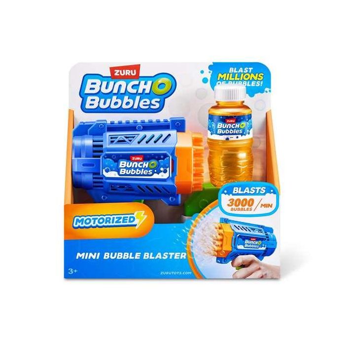 Pistola pompas buncho mini bubble blaster, incluye botella con líquido serie 1 20x20x7'5cm Pistola pompas buncho mini bubble blaster, incluye botella con líquido serie 1 20x20x7'5cm
