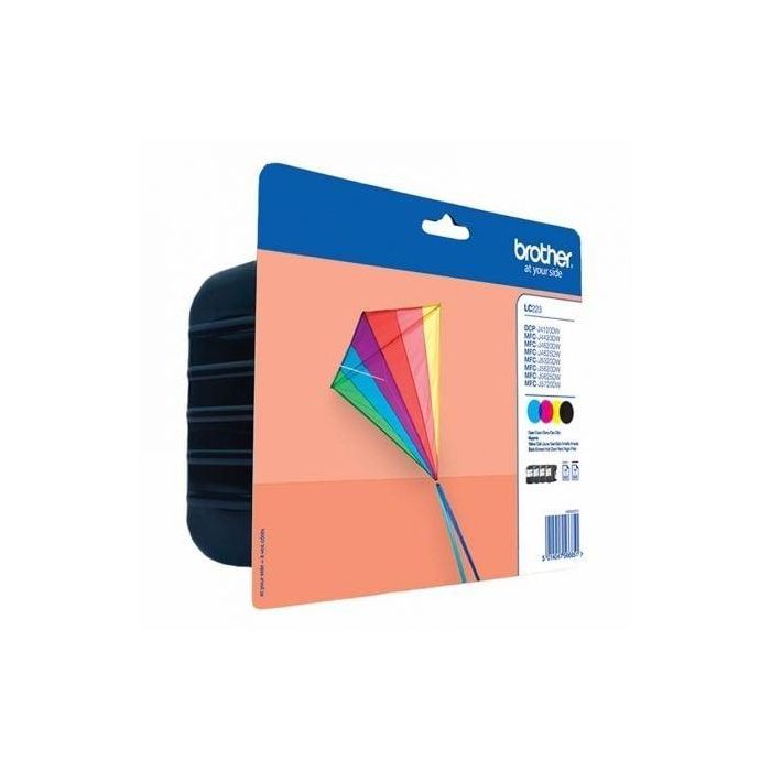 BROTHER Pack cartuchos Negro, Cian, Magenta y Amarillo MFCJ4120D MFCJ4420DW/MFCJ4620DW larga duracio