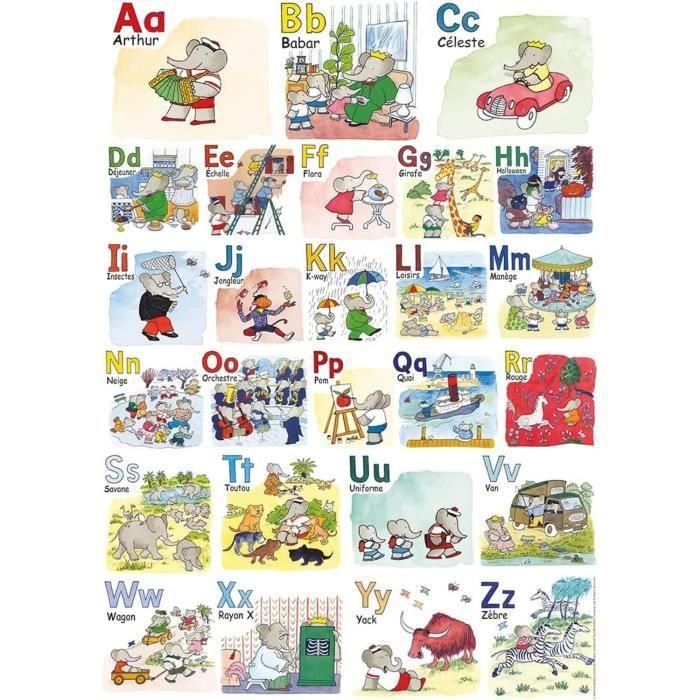Nathan 4005556873647 Puzzle de Babar de 1000 Piezas