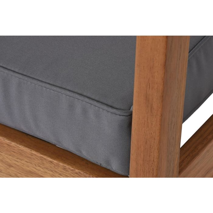 Sofa Terraza Y Jardin DKD Home Decor Marron Gris 72 x 75 x 120 cm Set de 4 7