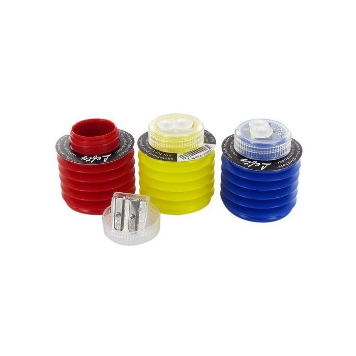 Afilalapiz Kum Zurdos Fuelle Flexible 2 Usos Con Tapa Caja De 6