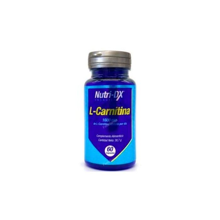 Nutri-Dx L-Carnitina 60 Cápsulas, suplemento para deportistas