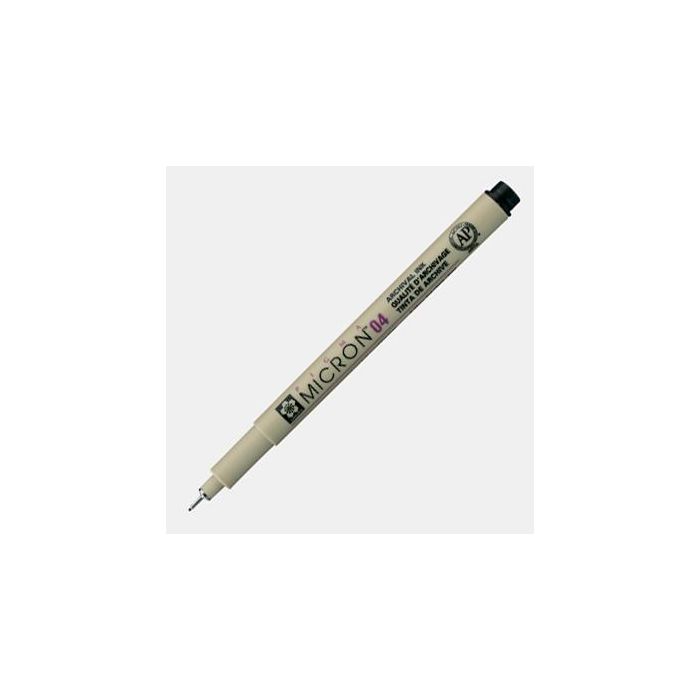 Talens Sakura Rotulador Pigma Micron 04 0.40 mm Negro Talens Sakura Rotulador Pigma Micron 04 0.40 mm Negro