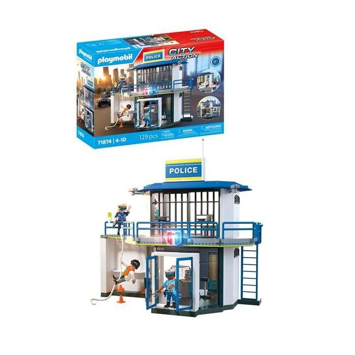 Comisaría con sala de investigación playmobil 6