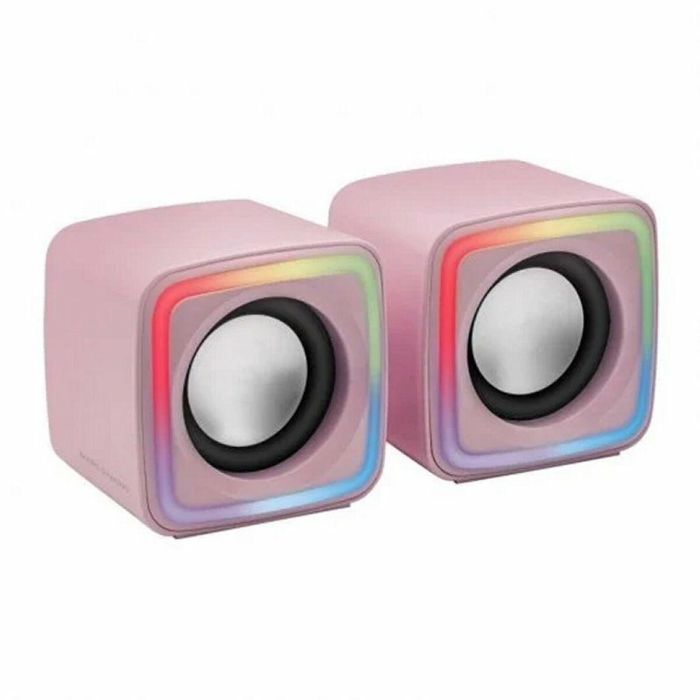 Altavoces PC Mars Gaming MSCUBEP 8W Rosa 4 W 2