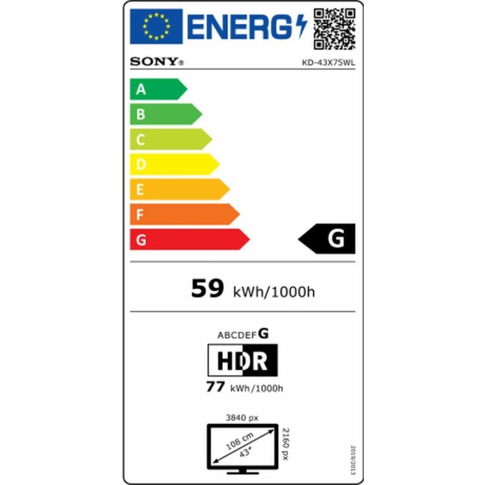 Smart TV Sony KD-43X75WL 4K Ultra HD 43" LED 1 Smart TV Sony KD-43X75WL 4K Ultra HD 43" LED 1