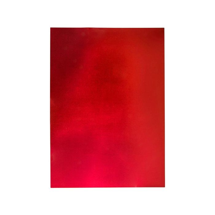 Goma Eva Liderpapel 50x70 cm Espesor 2 mm Metalizada Rojo 10 unidades 1