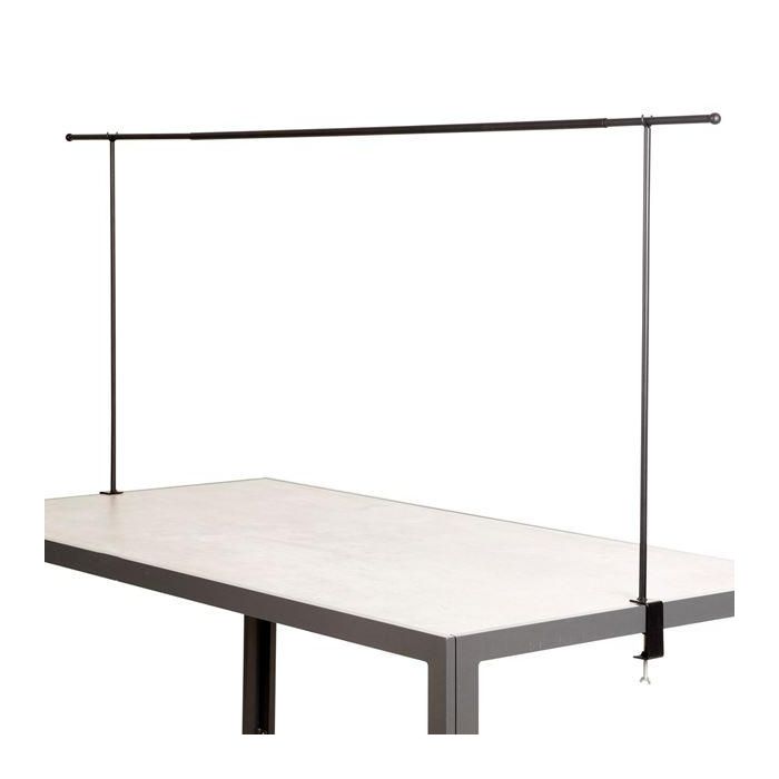 Mica Decorations Guirnalda Solar con Soporte para Mesa 10 Bombillas LED Blanco Cálido Exterior Extensible 132-250cm Alto 110cm 1