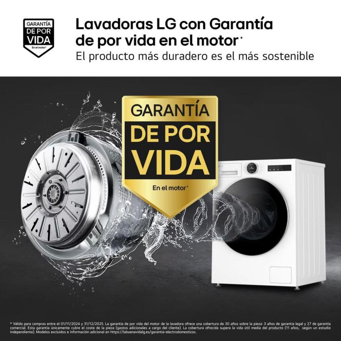 Lavadora LG F4X7513TWS 13 kg 2