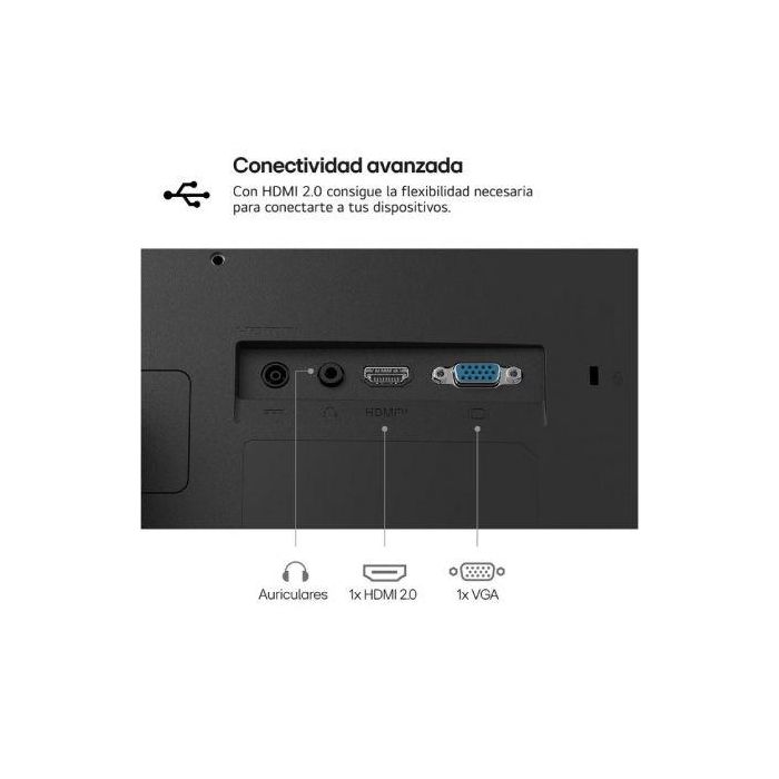 LG 24U411A-B Pantalla para PC 23.8" Full HD LED IPS 1920x1080 120Hz 5ms Negro 2 LG 24U411A-B Pantalla para PC 23.8" Full HD LED IPS 1920x1080 120Hz 5ms Negro 2
