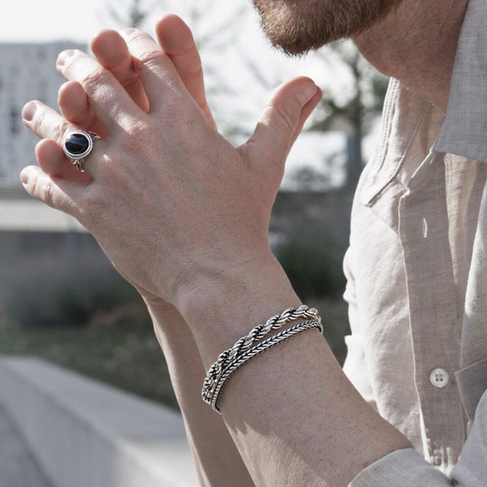 Pulsera Hombre Albert M. WSOX00443.S 19 cm 2 Pulsera Hombre Albert M. WSOX00443.S 19 cm 2