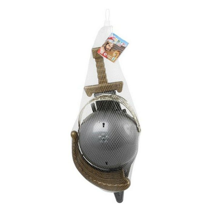 Kit De Guerrero Romano Con Casco, Espada Y Funda - Ideal Para Disfraces Históricos Y Fiestas Temáticas 3
