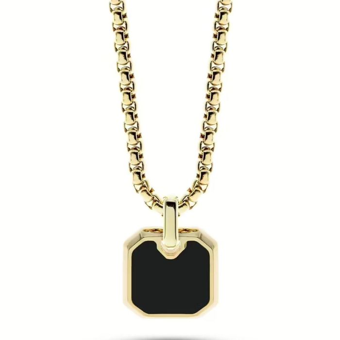 Colgante Mujer LIU JO MLJ418 Dorado Negro Colgante Mujer LIU JO MLJ418 Dorado Negro