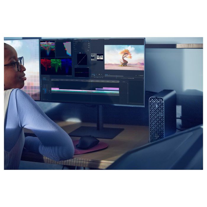 HP Monitor Z24m G3 23.8'' QHD (2560x1440) IPS 5ms USB-C Webcam Altavoces para Conferencias Plata 3