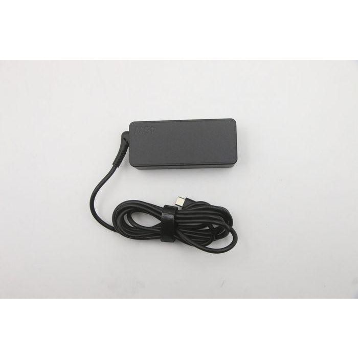 Lenovo AC adapter, 45W power output, 3-pin connector, compatible with Lenovo laptops, supports PD 3.0 fast charging. 1 Lenovo AC adapter, 45W power output, 3-pin connector, compatible with Lenovo laptops, supports PD 3.0 fast charging. 1