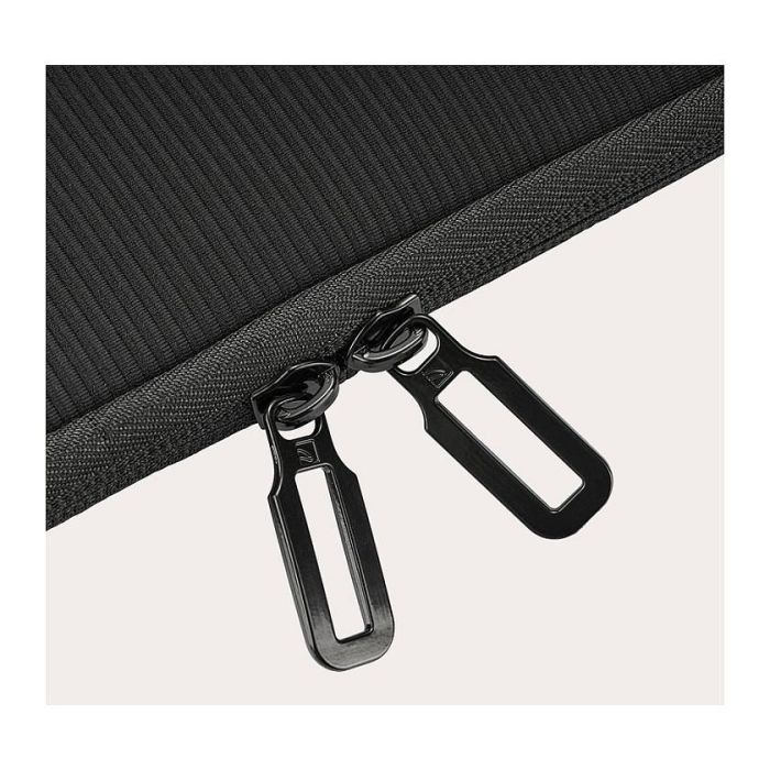 Tucano Colore Sleeve, Maletín Toploader para MacBook Air y Pro de 13 Pulgadas, 34.5 cm (13.6"), PET, Negro