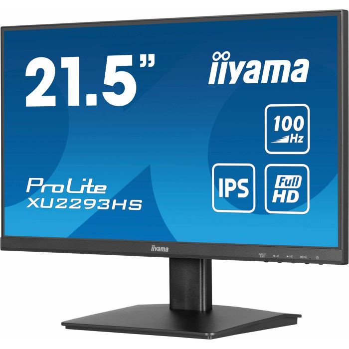 Iiyama Monitor XU2293HS-B6 21.5" IPS 100Hz Full HD 1ms, Regulable, Reductor de Luz Azul, Altavoces Integrados, HDMI 6