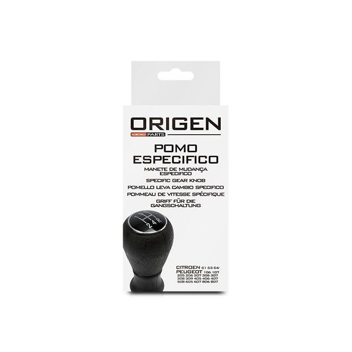 bc corona POM40119 Pomo de Recambio para Peugeot 206, 5 Velocidades con Fuelle 3 bc corona POM40119 Pomo de Recambio para Peugeot 206, 5 Velocidades con Fuelle 3