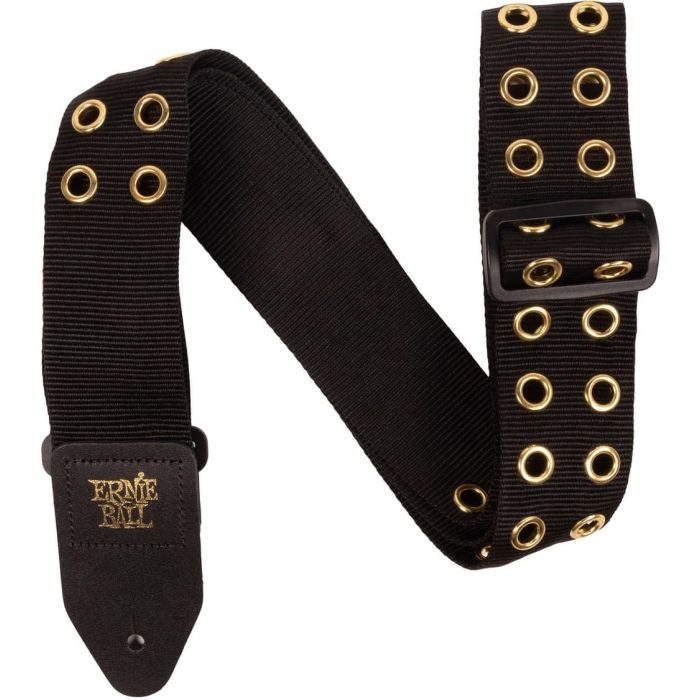 Correa Guit/ Bajo Premium - Hole Lotta Metal Gold 1 Correa Guit/ Bajo Premium - Hole Lotta Metal Gold 1