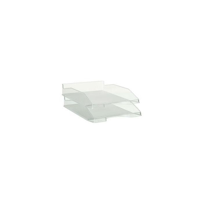 Archivo 2000 Bandeja Archivo 2000 Apilable En 3 Posiciones Fondo Liso Formato Din A4 Y Folio 345x255x60 mm Cristal Transparente Archivo 2000 Bandeja Archivo 2000 Apilable En 3 Posiciones Fondo Liso Formato Din A4 Y Folio 345x255x60 mm Cristal Transparente