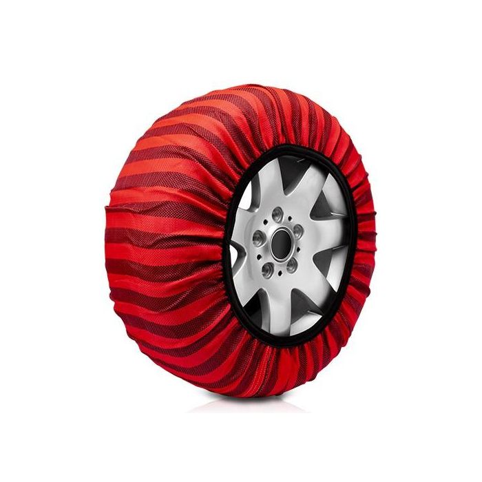 Abc C60070 Cadenas Textiles Nieve Classic T70 - 2 Unidades para Nieve y Hielo, Fabricadas en Europa, Calidad Premium 0 Abc C60070 Cadenas Textiles Nieve Classic T70 - 2 Unidades para Nieve y Hielo, Fabricadas en Europa, Calidad Premium 0